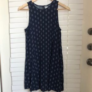 OLD NAVY perfect navy blue sleeveless summer dress
